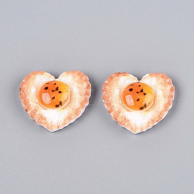 Opaque Resin Cabochons CRES-T025-37-1