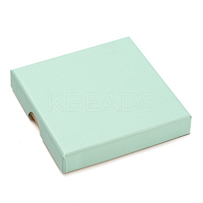 Square Cardboard Paper Jewelry Box CON-D014-02C-01A-1