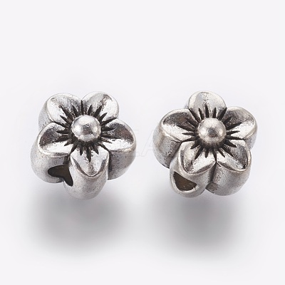 Tibetan Style Alloy Beads MPDL-5452-AS-LF-1