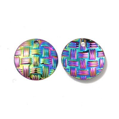 Ion Plating(IP) 304 Stainless Steel Pendants STAS-I671-23MC-1