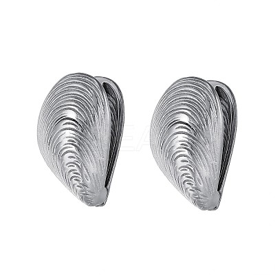 304 Stainless Steel Hoop Earrings STAS-OY016-76P-1