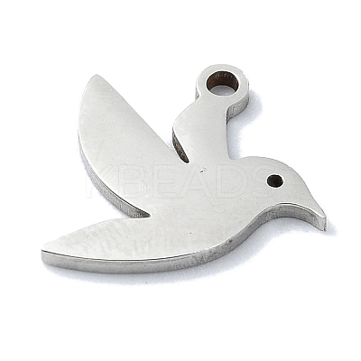 Non-Tarnish 304 Stainless Steel Charms STAS-C097-27P-1