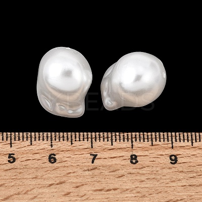 ABS Plastic Imitation Pearl Beads PL-CBA8DB3-14-1