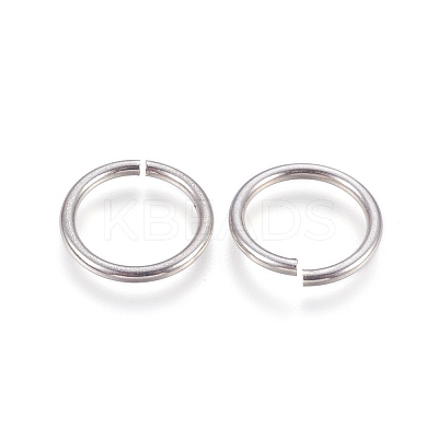Tarnish Resistant 304 Stainless Steel Saw Cut Open Jump Rings STAS-P212-25P-04-1