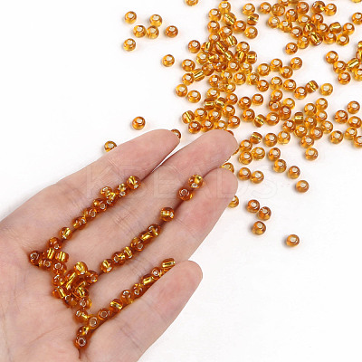 6/0 Glass Seed Beads SEED-US0003-4mm-22B-1