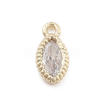 Brass Micro Pave Cubic Zirconia Pendants LS-KK-M306-05G-03-1