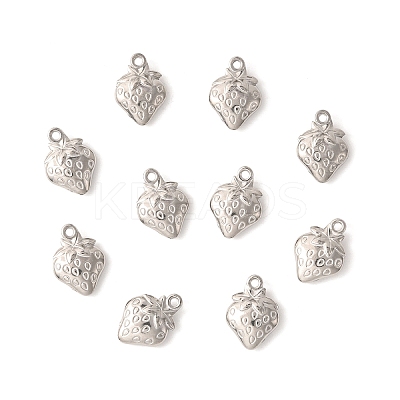 10Pcs 304 Stainless Steel Charms STAS-YW0003-20P-1