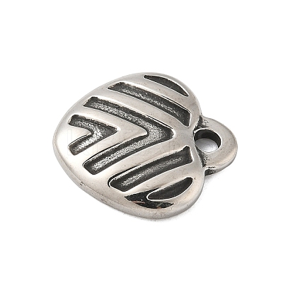 304 Stainless Steel Tibetan Style Pendants STAS-S185-08AS-B-1