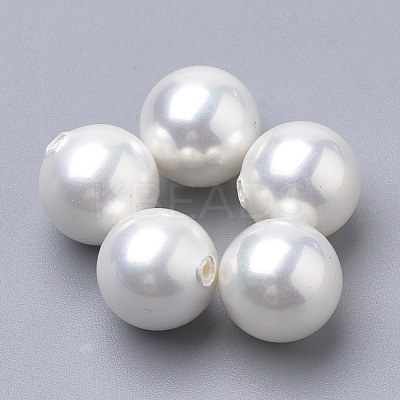 Shell Pearl Beads BSHE-T008-8mm-1