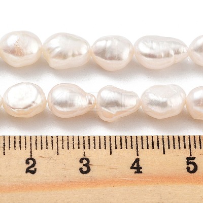 Natural Cultured Freshwater Pearl Beads Strands PEAR-P062-28I-1