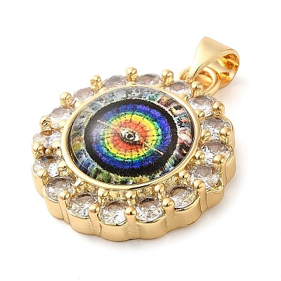 Real 18K Gold Plated Brass Pendants KK-A198-17G-1