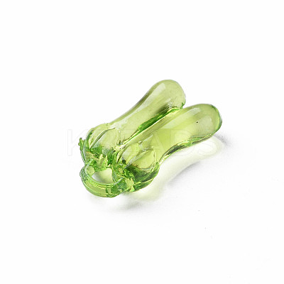 Transparent Acrylic Pendants MACR-N013-038-A01-1