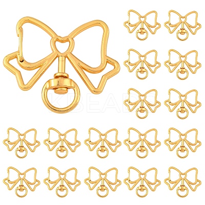 10Pcs Alloy Swivel Lobster Clasps FIND-YW0007-79-1
