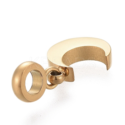 Ion Plating(IP) 304 Stainless Steel Charms LS-STAS-F259-014G-1