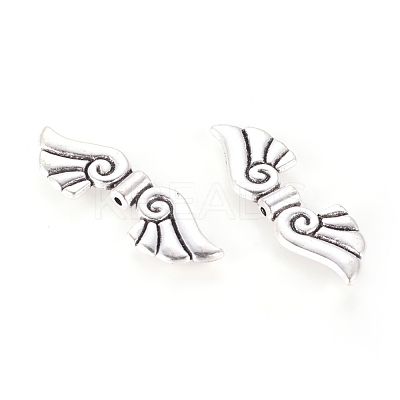 Tibetan Style Alloy Beads TIBEB-4993-AS-NR-1