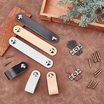 PU Leather Door Handles FIND-WH0052-53C-1