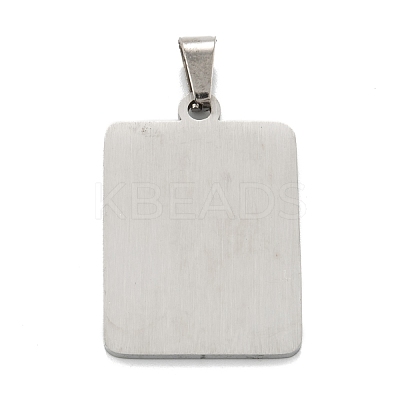 Non-Tarnish 304 Stainless Steel Pendants STAS-K216-48L-P-1