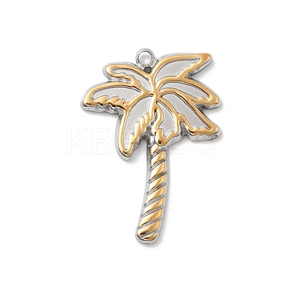 304 Stainless Steel Pendants STAS-A126-03F-GP-1