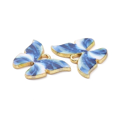 Alloy Enamel Pendants PALLOY-M200-01LG-H-1