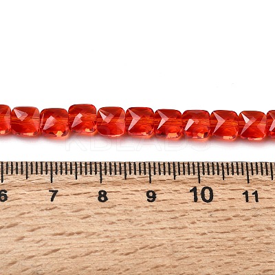 Transparent Glass Beads Strands GLAA-L050-A13-1