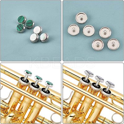 2 Set 2 Color ABS Trumpet Snap Clasps FIND-FH0003-17-1
