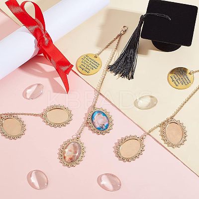 DIY Zinc Alloy Graduation Season Hat Brims Photo Pendant AJEW-CA0002-29-1