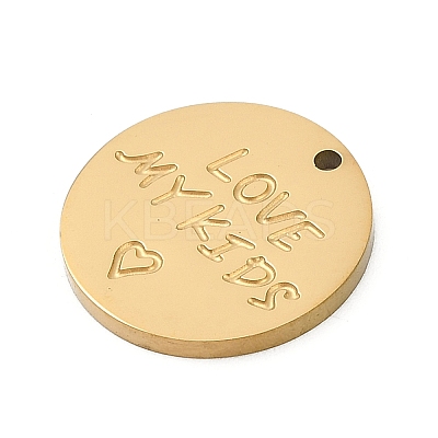 304 Stainless Steel Charms STAS-I325-133G-1