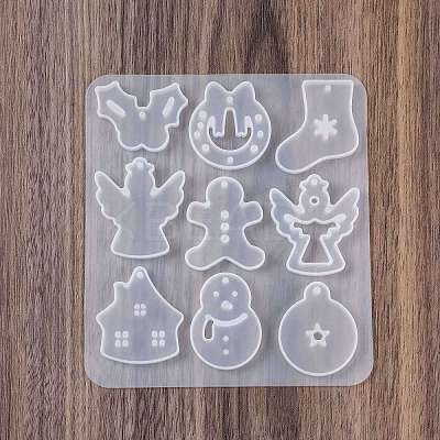 Christmas Pendants DIY Silicone Mold LS-DIY-K073-19D-1