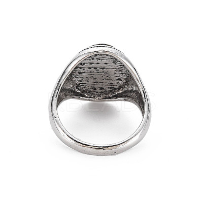 Acrylic Finger Rings G-S279-43-B-1