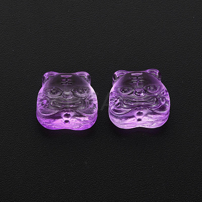 Transparent Glass Beads GLAA-T022-22-D06-1