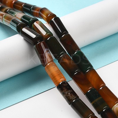 Natural Agate Beads Strands G-H295-E01-11-1