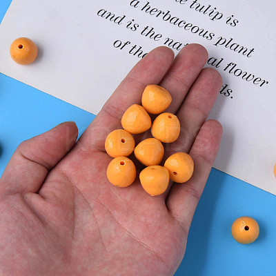 Opaque Acrylic Beads MACR-S373-10A-A07-1