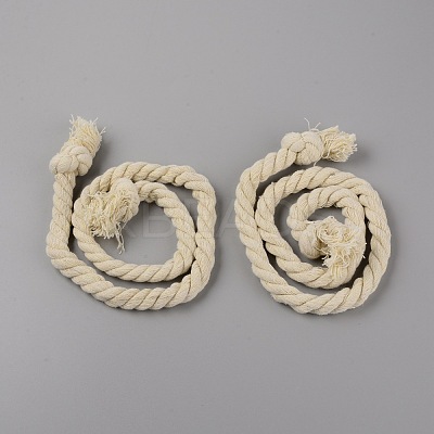 Cotton Cord Curtain Tiebacks AJEW-WH0002-70A-1