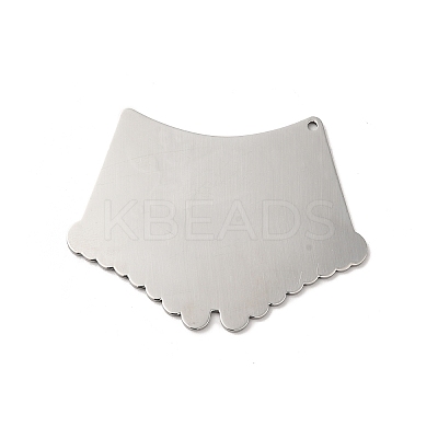 Non-Tarnish 304 Stainless Steel Pendants STAS-D048-01P-01-1
