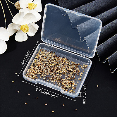 316 Surgical Stainless Steel Crimp Beads STAS-BBC0001-45-1