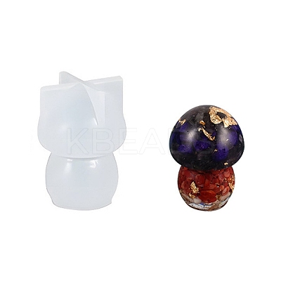 DIY Mushroom-shaped Display Decoration Food Grade Silicone Molds LS-DIY-D074-07B-1