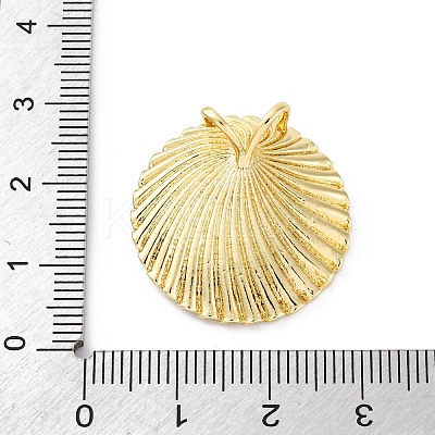 Brass Micro Pave Cubic Zirconia Pendants KK-S510-38G-02-1