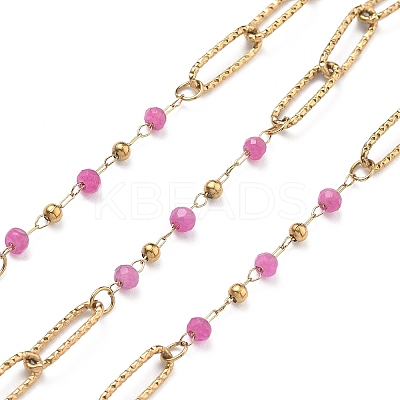 304 Stainless Steel Paperclip Chains CHS-P021-02G-03-1