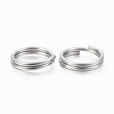 Tarnish Resistant 304 Stainless Steel Split Rings STAS-H413-03P-1