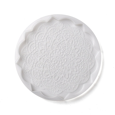 DIY Cup Mat Silicone Molds DIY-K036-09-1