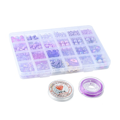 DIY Flower Bracelet Making Kit DIY-FS0002-97-1