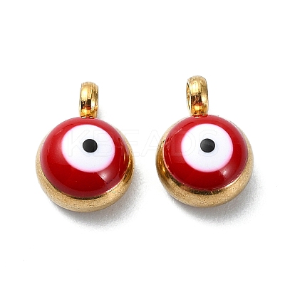 Ion Plating(IP) Real 18K Gold Plated 201 Stainless Steel Charms STAS-L024-020G-01-1
