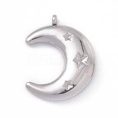 Non-Tarnish 304 Stainless Steel Pendants LS-STAS-E173-01P-1
