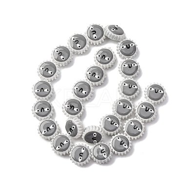 Fuuny Baking Paint Glass Enamel Beads LAMP-Q045-01A-1