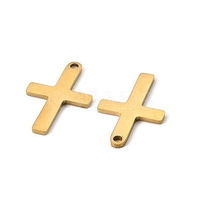 201 Stainless Steel Pendants STAS-D380-01G-1