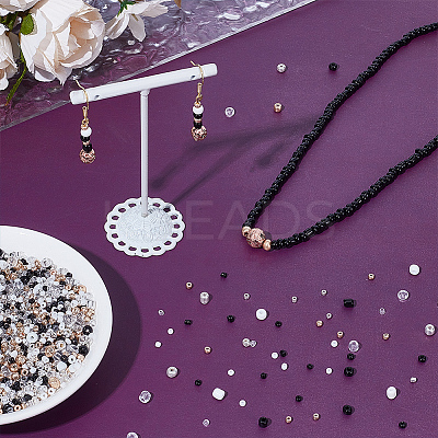 11000Pcs 15 Styles Seed Beads Kits SEED-AR0001-41-1
