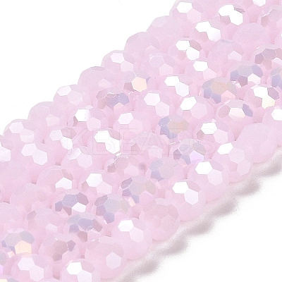 Imitation Jade Glass Beads Stands X-EGLA-A035-J6mm-B02-1