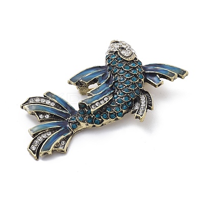 Goldfish Enamel Pins LS-JEWB-E041-01AB-01-1