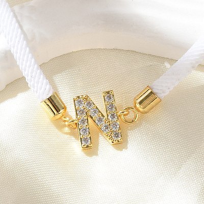 Adjustable Nylon Cord Bracelets X-BJEW-C096-01G-14-1