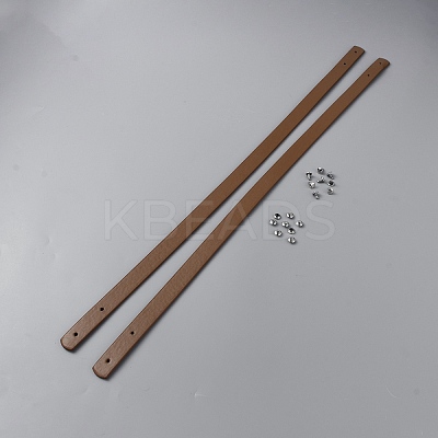 PU Imitation Leather Bag Handles FIND-WH0002-59B-1